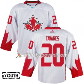 Kanada Dresy John Tavares 20 Světový pohár v ledním hokeji 2016 Bílá - Dětské